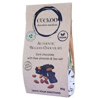 Cuckoo - 55% Dark Chocolate With Raw Almonds & Sea Salt